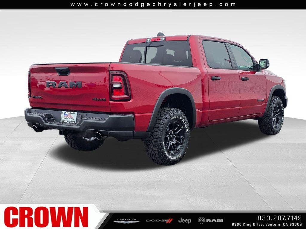 New 2026 Molten Red Pearl-Coat Exterior Paint RAM REBEL image 5