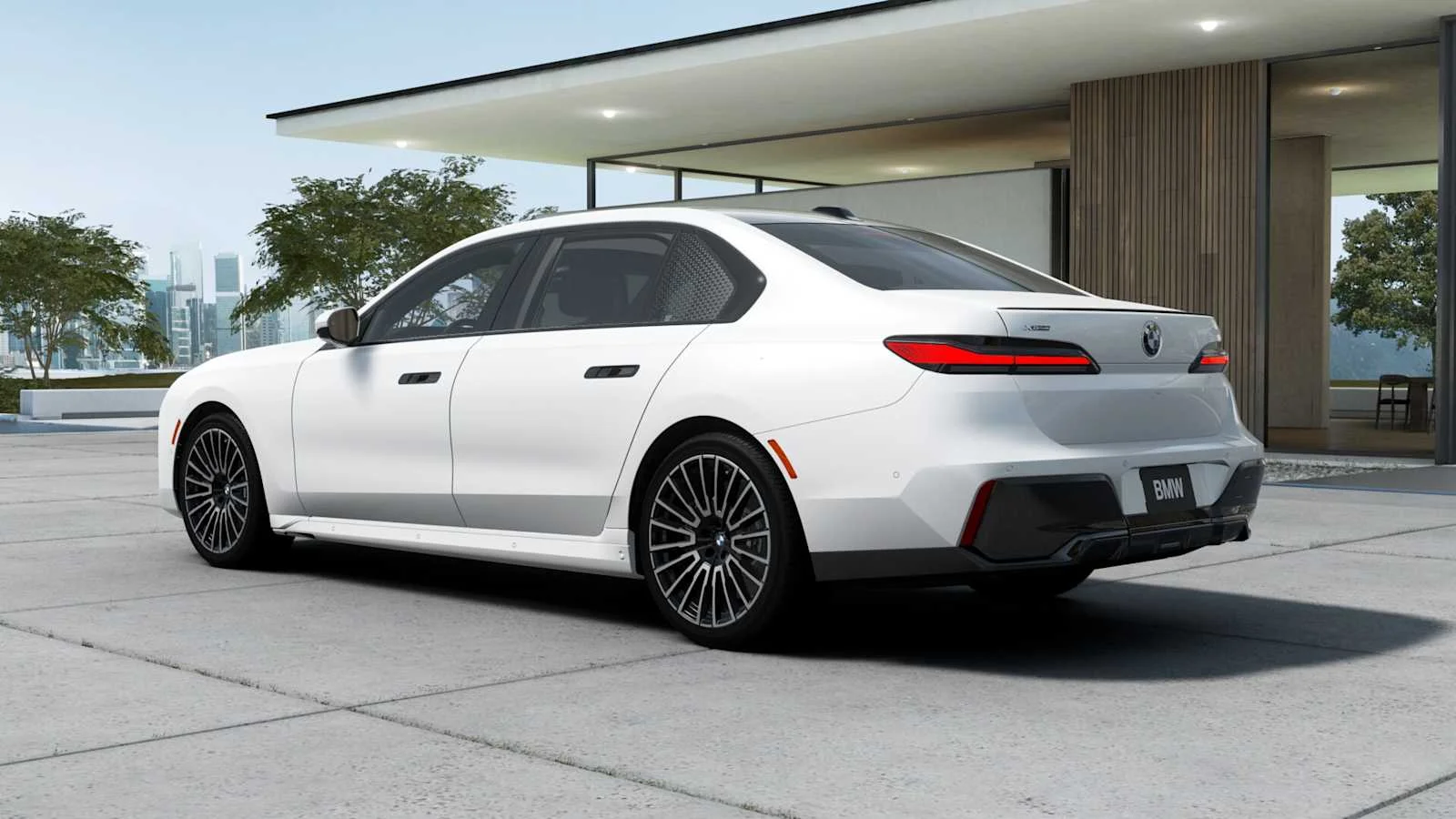 New 2026 Mineral White Metallic BMW 760i xDrive image 2