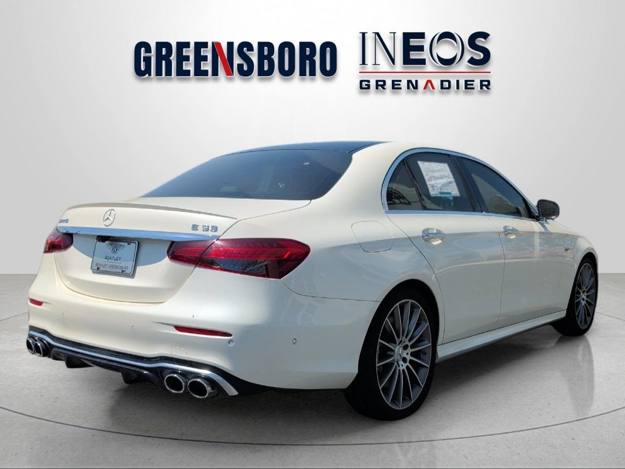 Used 2021 designo Diamond White Mercedes-Benz AMG® E 53 image 5