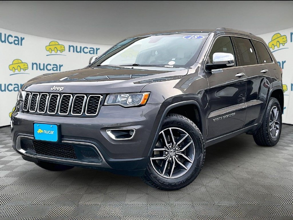 Used 2018 Gray Jeep Limited image 3