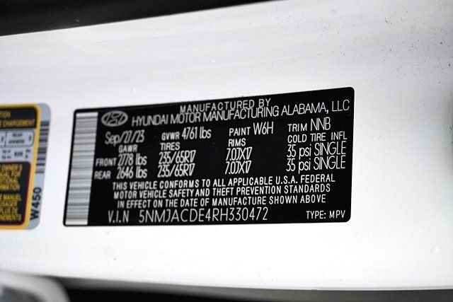 Used 2024 White Hyundai SE image 31