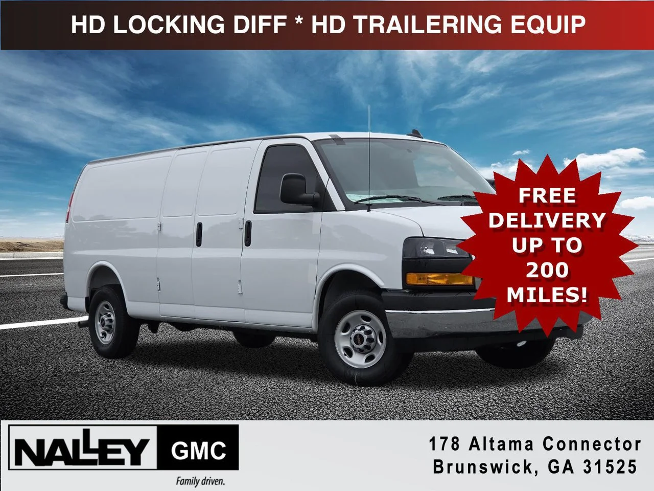 2026 GMC Savana Cargo Work Van
