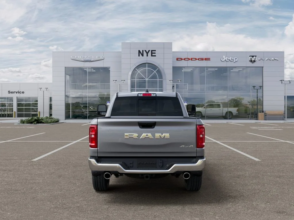 New 2025 Billet Silver Metallic Clear-Coat Exterior Paint RAM Tradesman image 8
