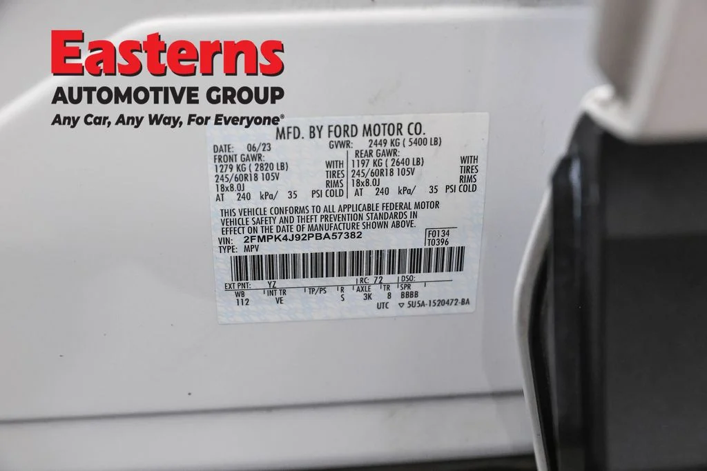Used 2023 White Ford SEL image 34