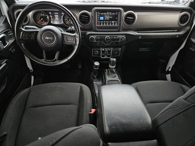 Used 2020 Bright White Clearcoat Jeep Unlimited Sport image 6