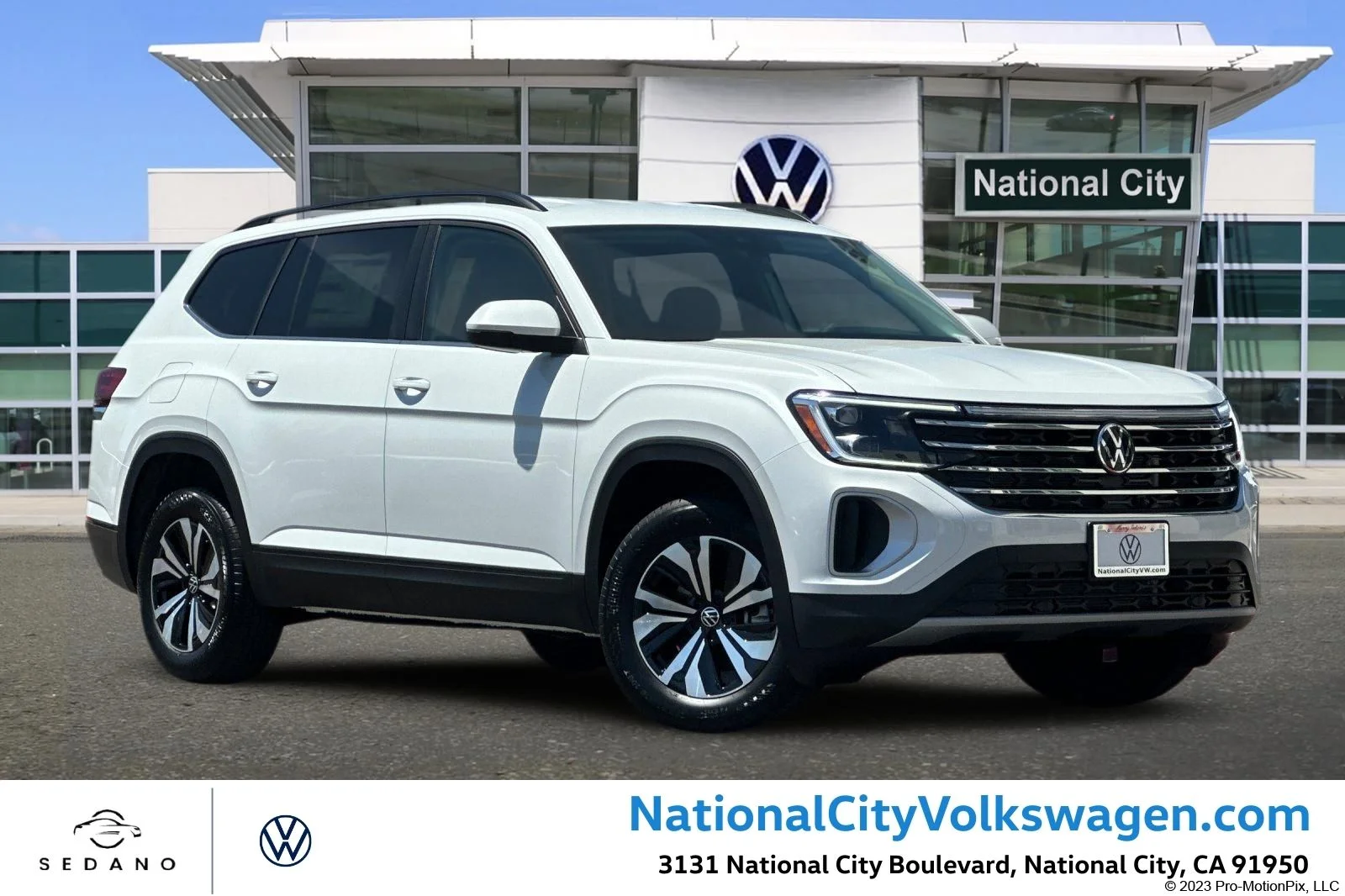 New 2026 White Volkswagen SE image 1