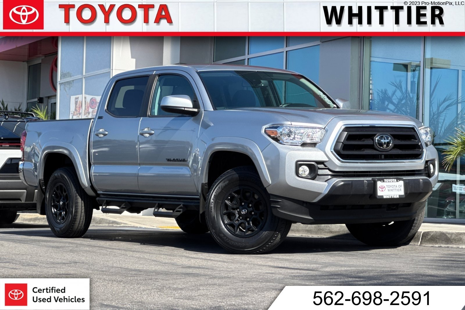Certified Used 2022 Silver Toyota SR5 image 1