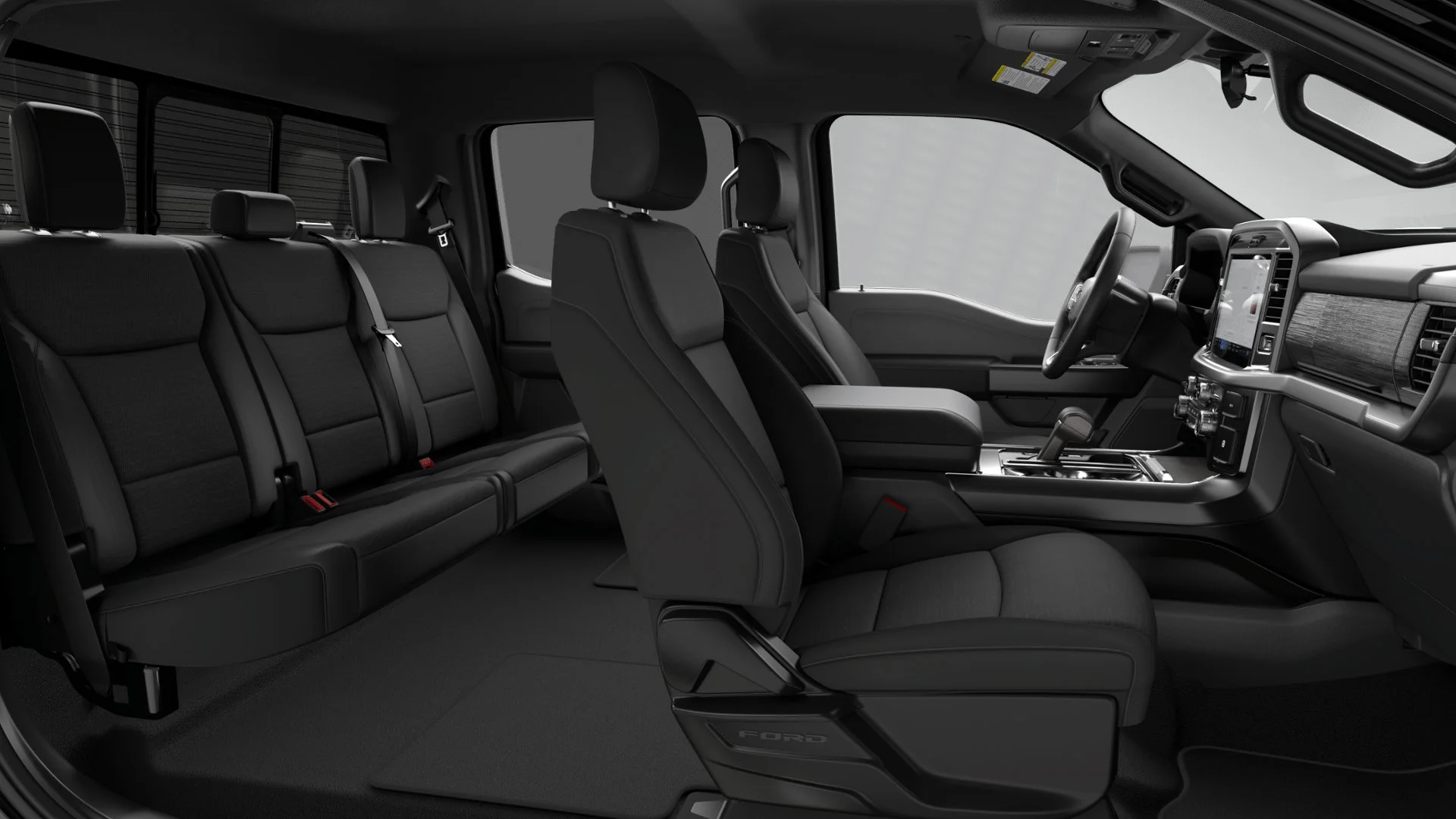 New 2026 Agate Black Metallic Ford XLT image 6