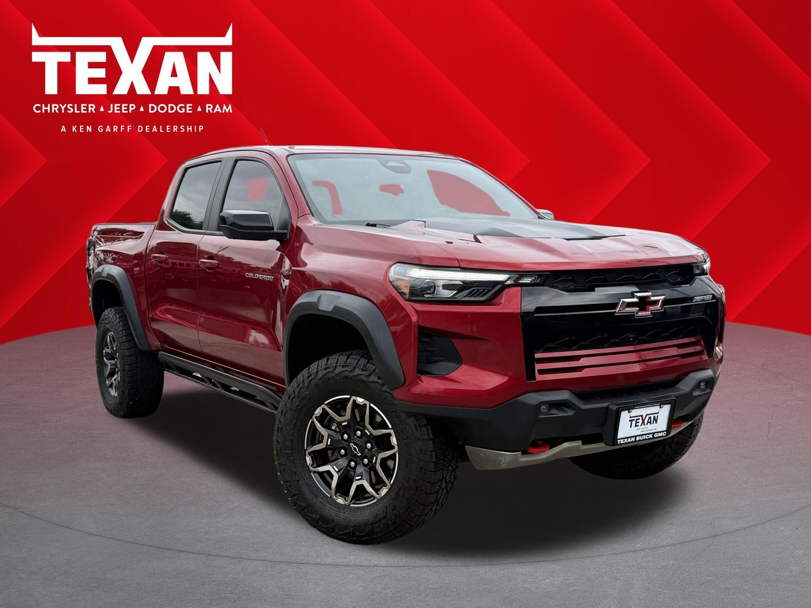 Used 2024 Radiant Red Tintcoat Chevrolet 4WD ZR2 image 1