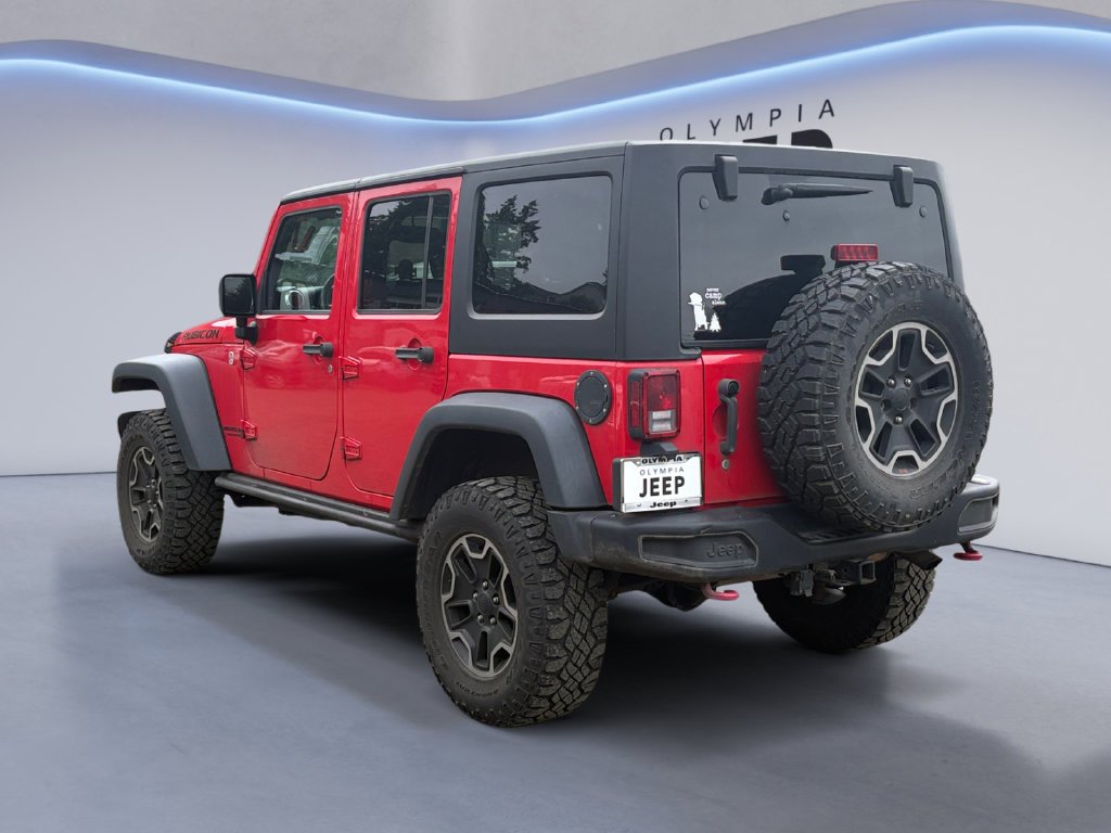 Used 2015 Red Jeep Unlimited Rubicon image 2