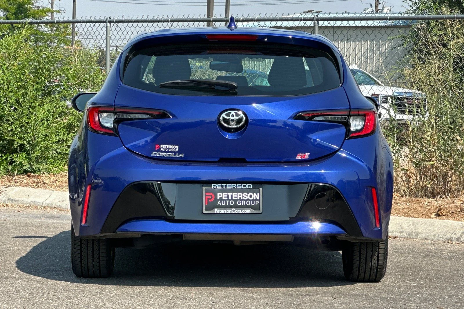 Used 2025 Blue Toyota SE image 4