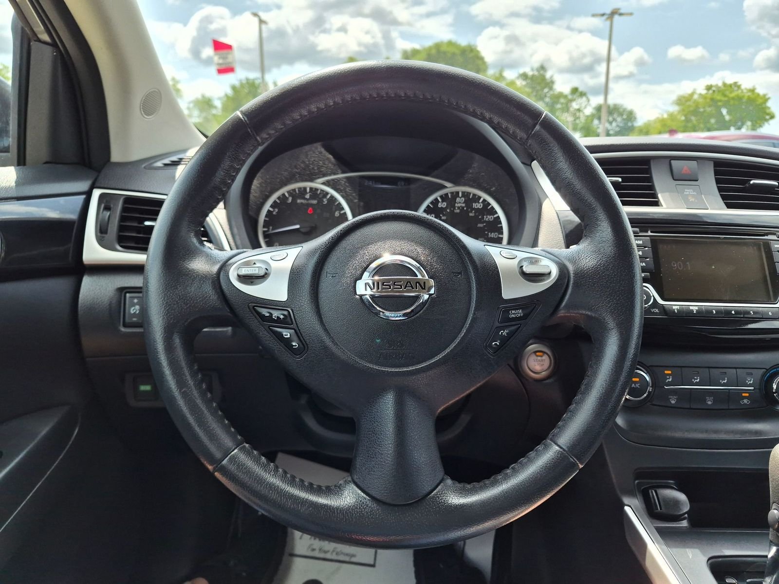Certified Used 2017 Gun Metallic Nissan SV image 13