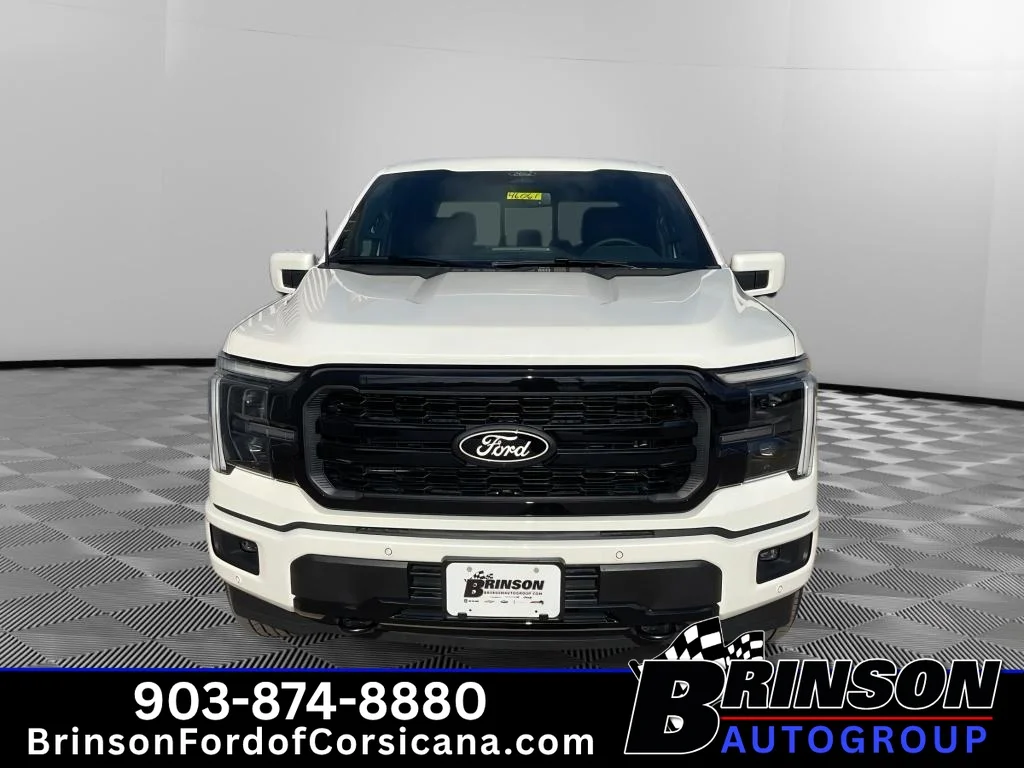 New 2026 Star White Metallic Tri-Coat Ford Lariat® image 2