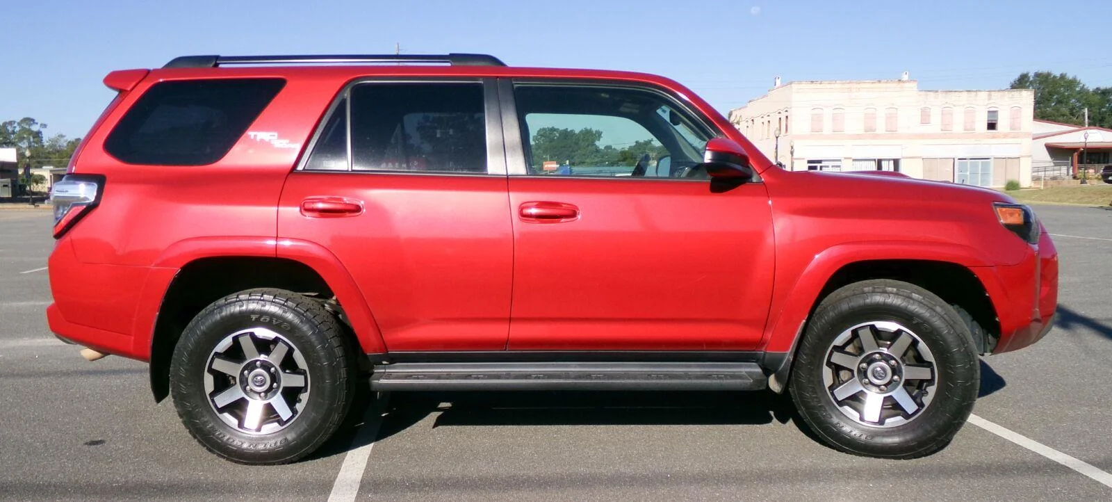 Used 2022 Barcelona Red Metallic Toyota TRD Off-Road image 4