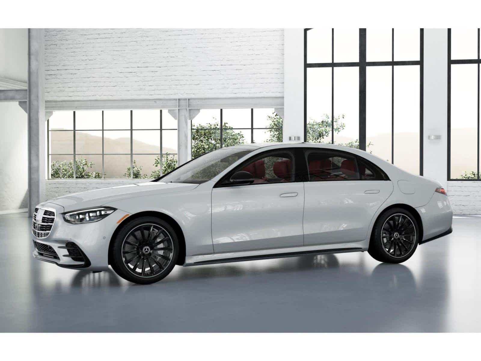 New 2026 MANUFAKTUR Moonlight White Metallic Mercedes-Benz S 580e image 36