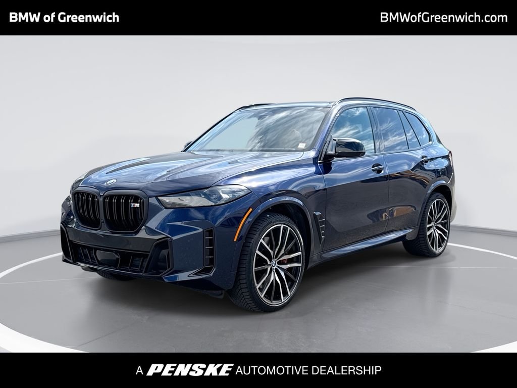 Certified Used 2024 Blue BMW M60i image 1