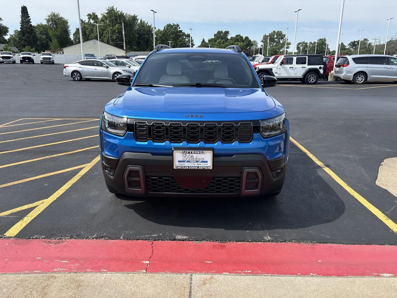 New 2026 Hydro Blue Pearlcoat Jeep Limited image 2