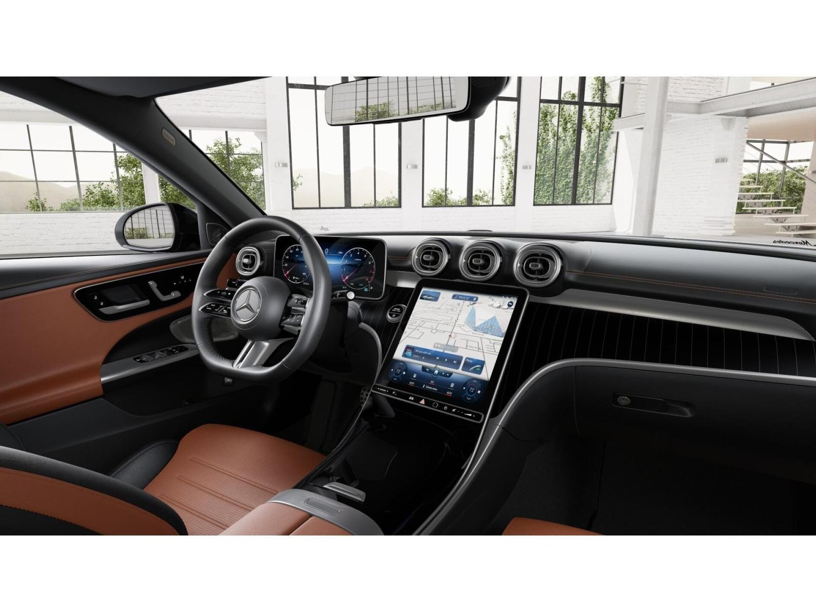 New 2026 Selenite Grey Metallic Mercedes-Benz C 300 4D Sedan image 7