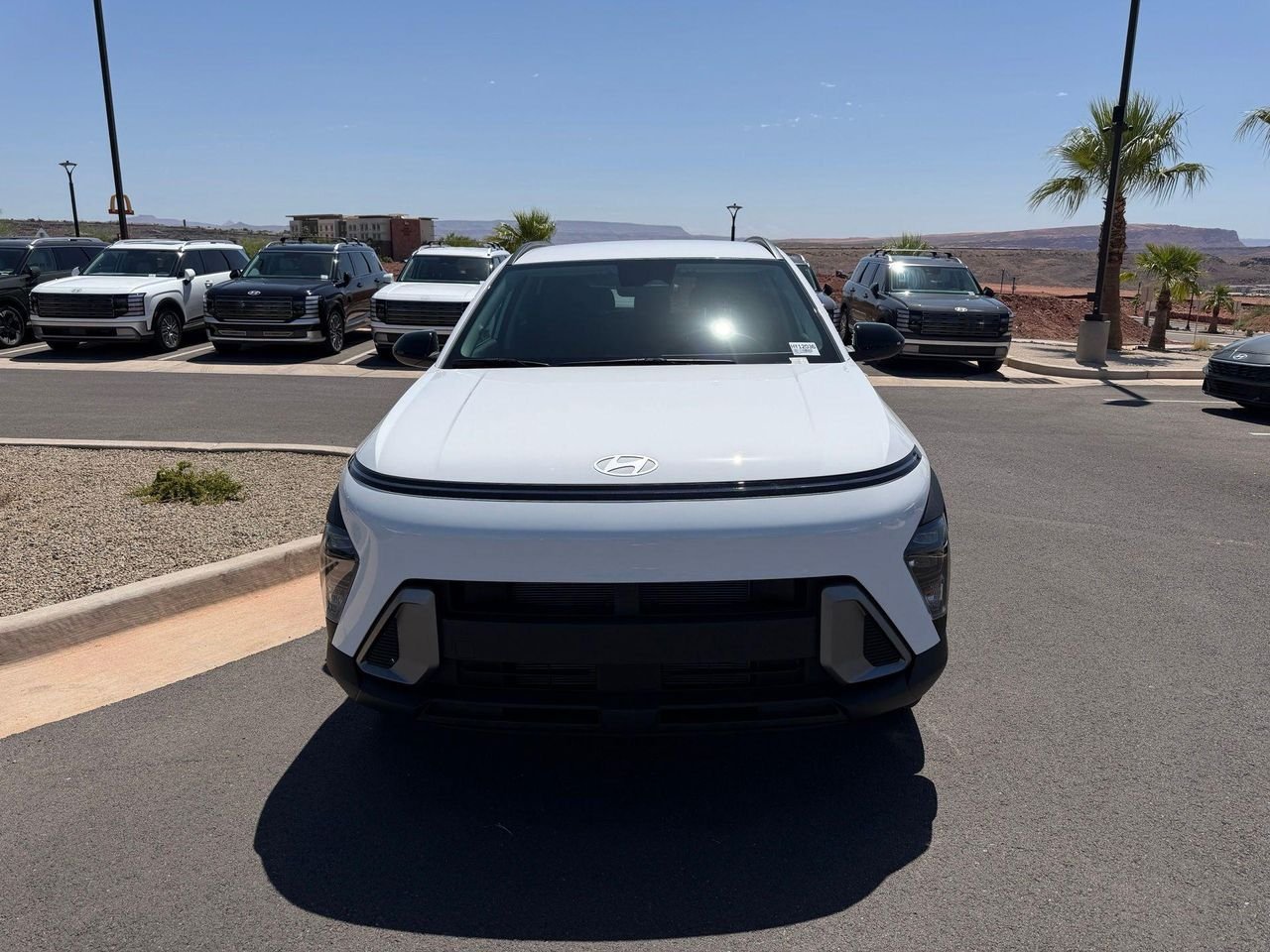 New 2027 White Hyundai SEL Sport image 2