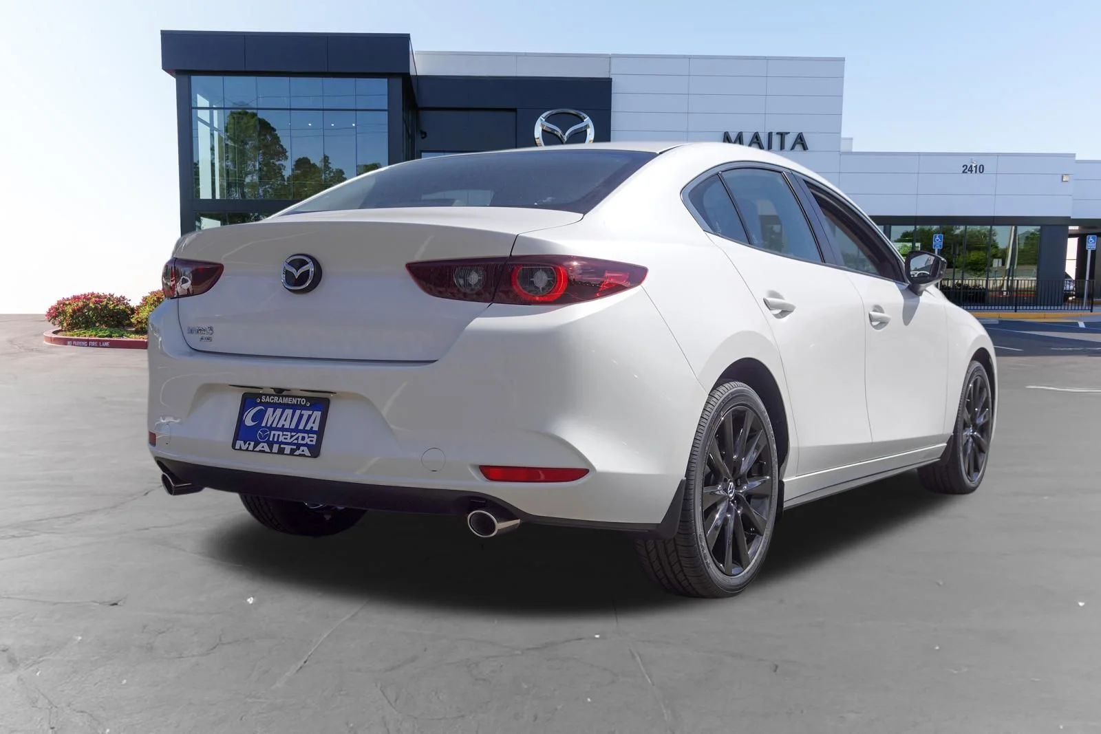New 2026 Snowflake White Pearl Mica Mazda 2.5 S Carbon Edition image 3