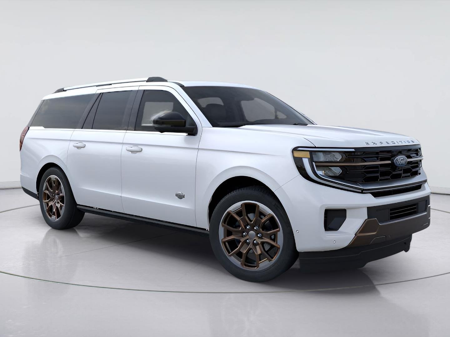 New 2026 Star White Metallic Tri-Coat Ford MAX King Ranch® image 7