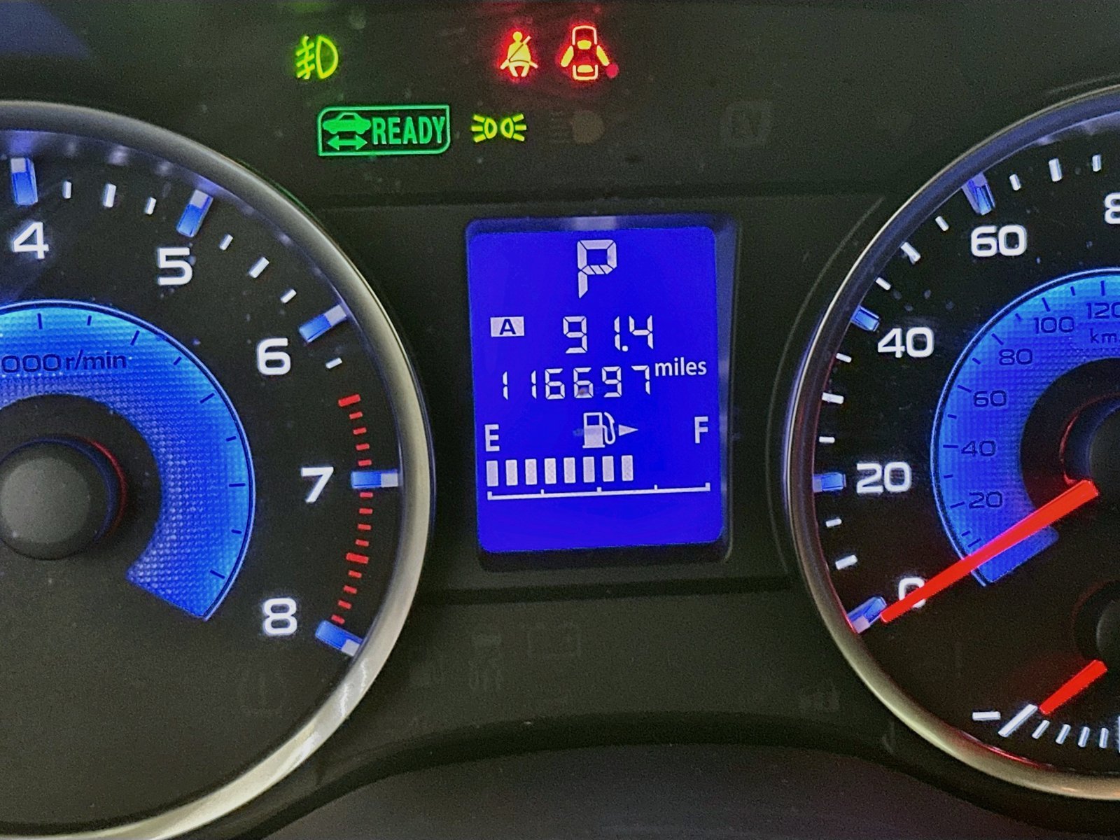 Used 2015 Plasma Green Pearl Subaru Touring image 13