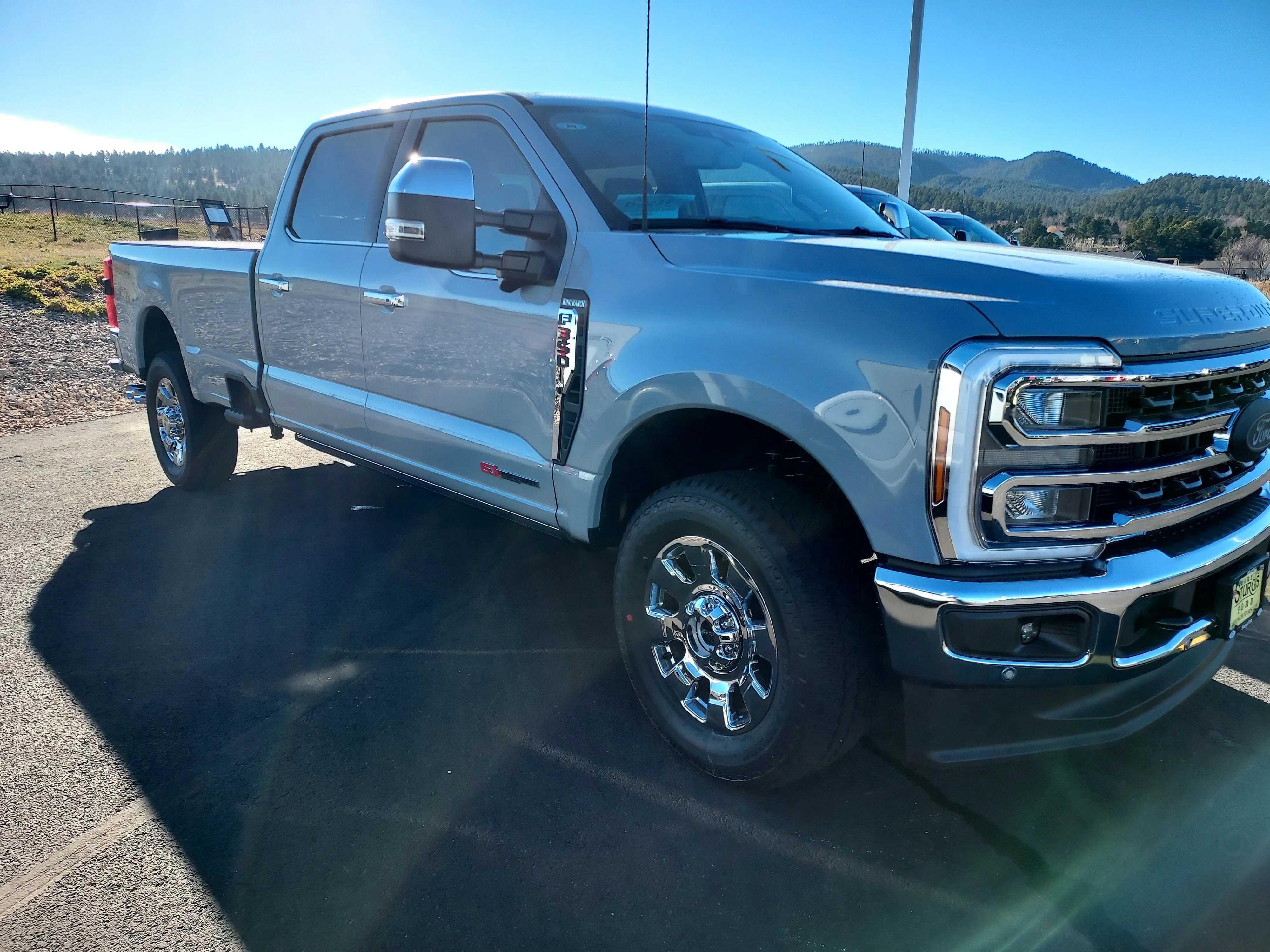 New 2026 Glacier Gray Metallic Tri-Coat Ford King Ranch image 10