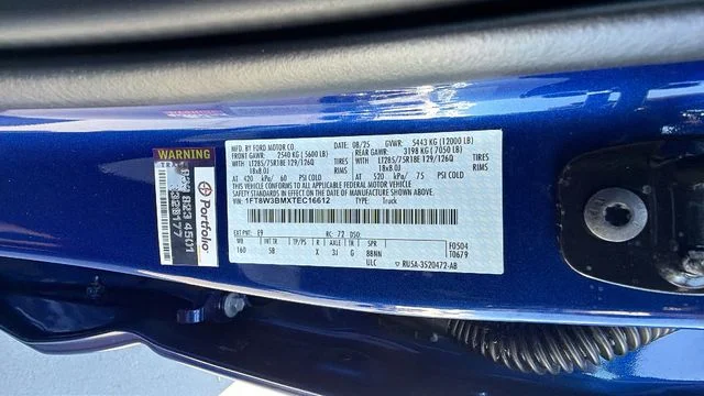 New 2026 Blue Ford Lariat image 36