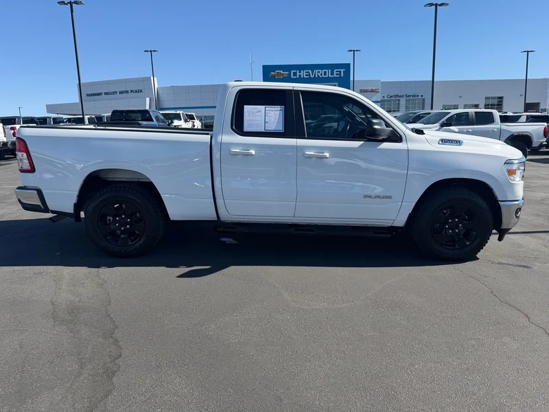 Used 2022 Bright White Clea Ram Big Horn image 2