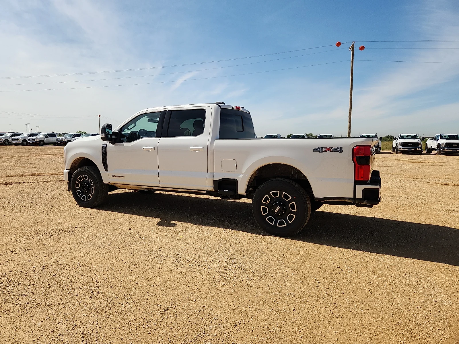New 2026 Star White Metallic Tri-Coat Ford F-250® Platinum® image 4