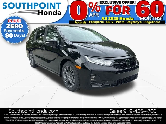 2026 Honda Odyssey Touring
