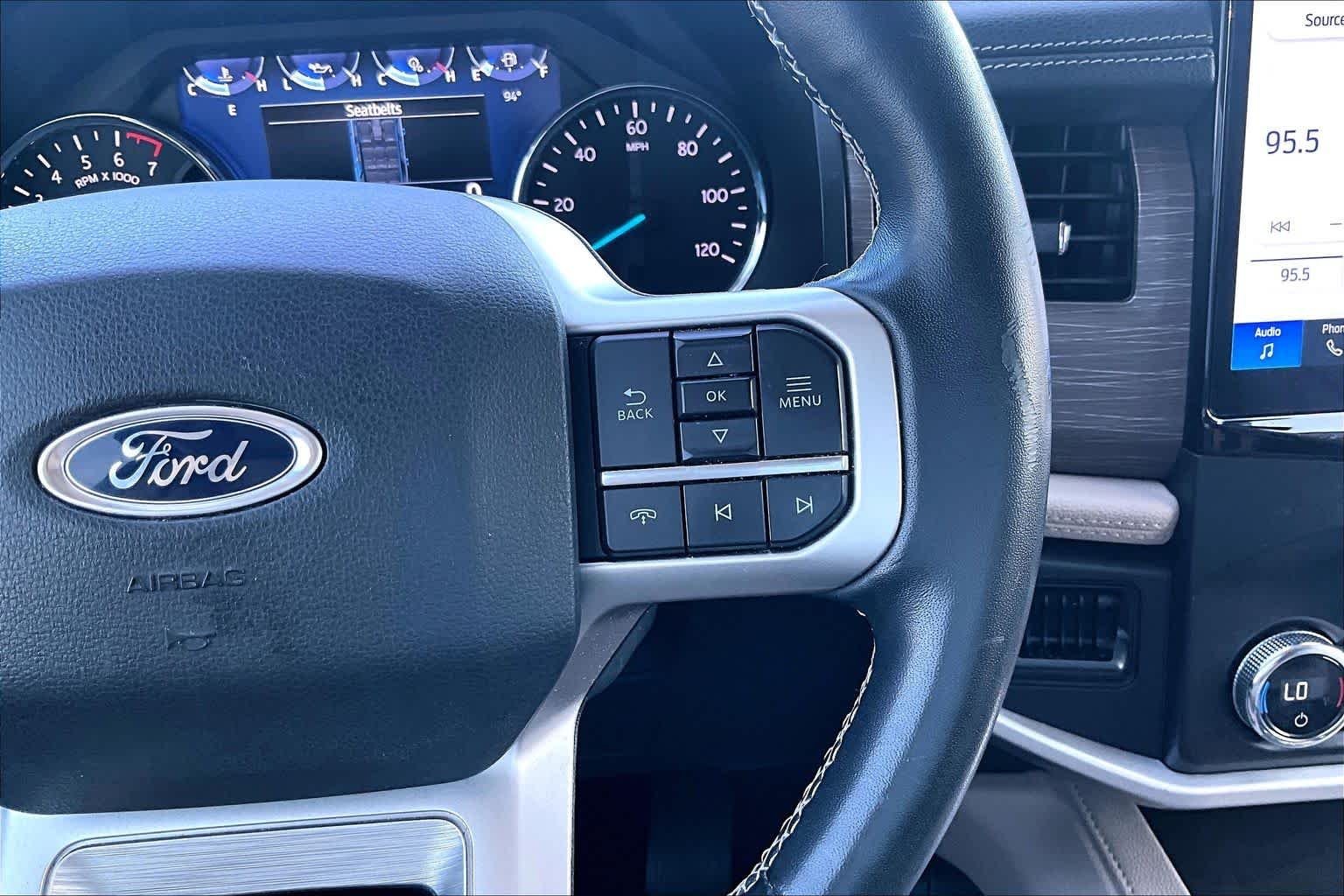 Used 2022 Dark Matter Metallic Ford Limited image 22