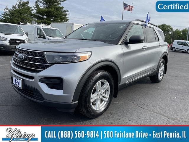 Certified Used 2022 Iconic Silver Ford XLT image 35
