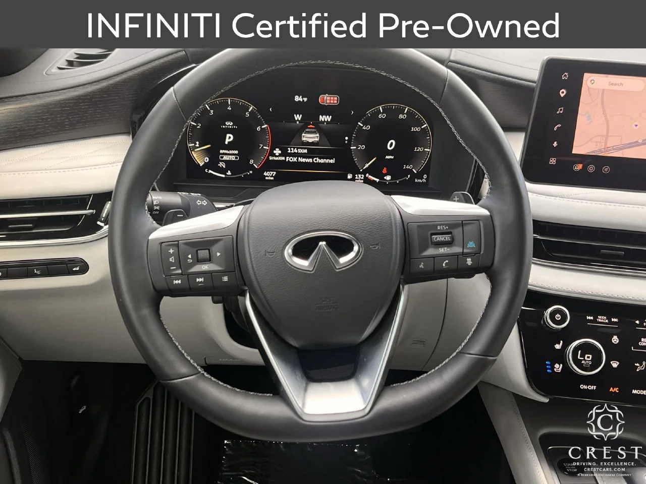 Certified Used 2027 Warm Titanium Black Obsid INFINITI AUTOGRAPH image 14
