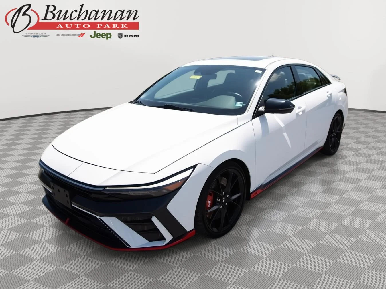 Used 2025 Atlas White Hyundai DCT image 1