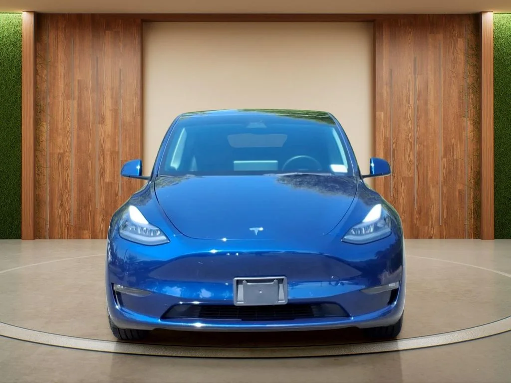 Certified Used 2022 Blue Tesla Performance image 2