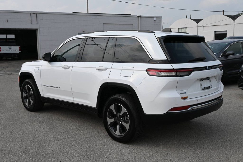 Used 2023 Bright White Clearcoat Jeep 4xe image 11