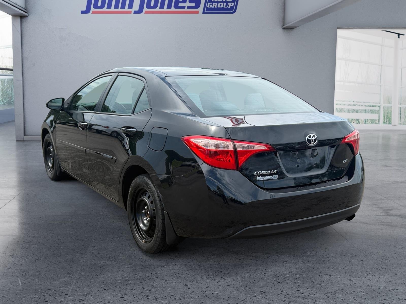 Used 2018 Black Sand Pearl TOYOTA LE CVT image 3