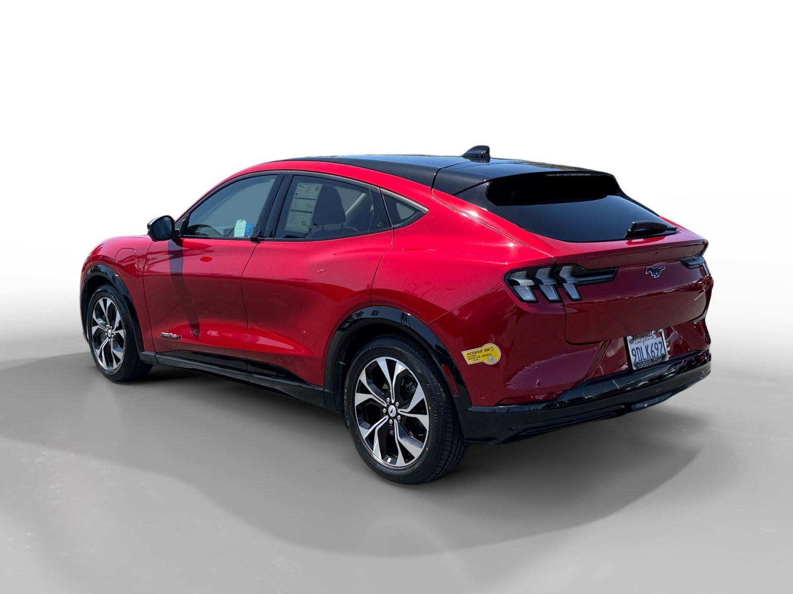 Used 2022 Red Metallic Ford Premium image 3