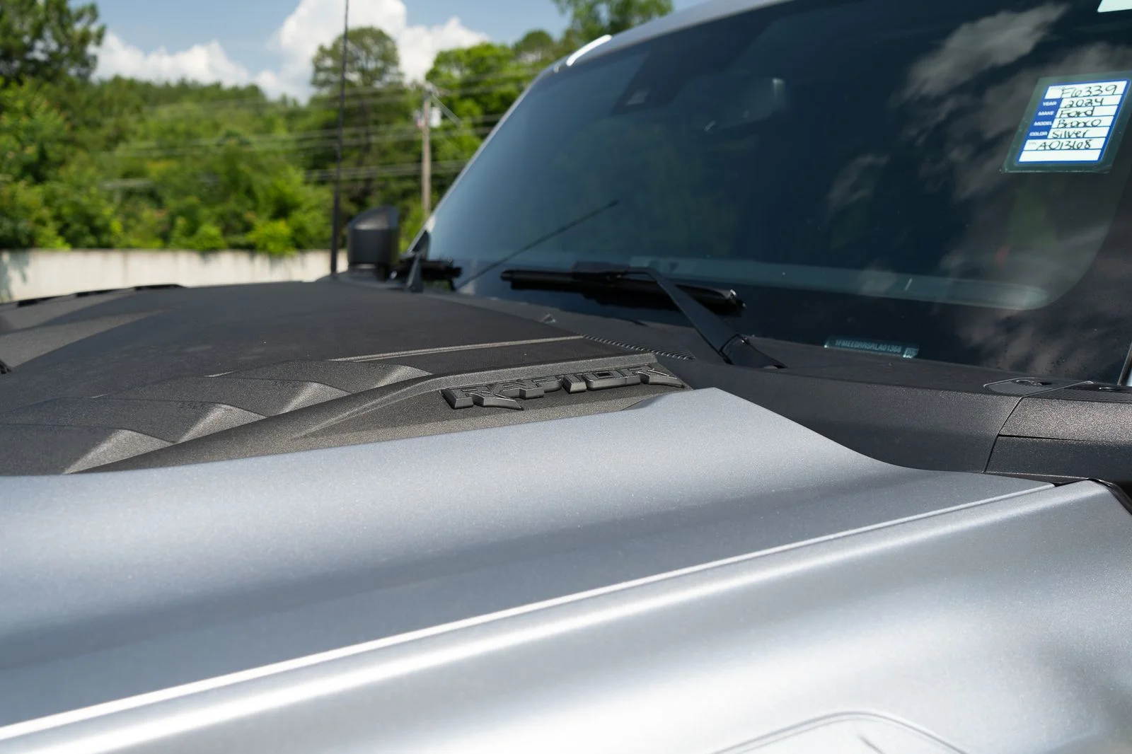 Used 2024 Silver Ford Raptor image 13