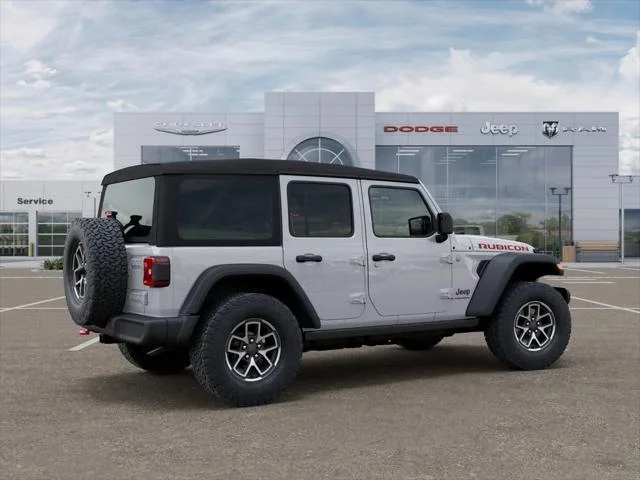 New 2025 Bright White Clear-Coat Exterior Paint Jeep Rubicon image 4
