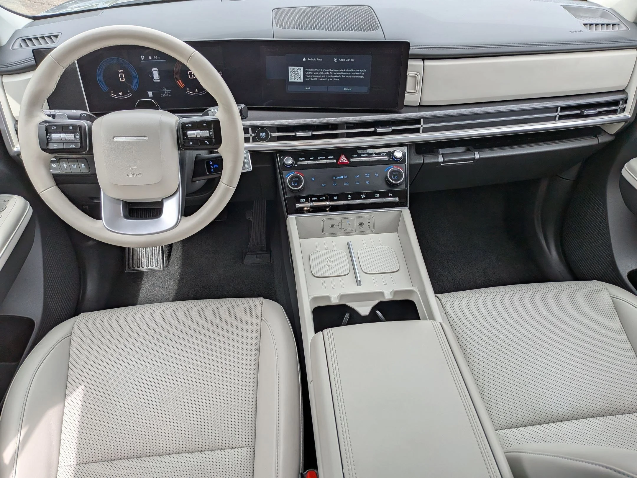 Used 2025 Shimmering Silver Pearl Hyundai SEL image 21