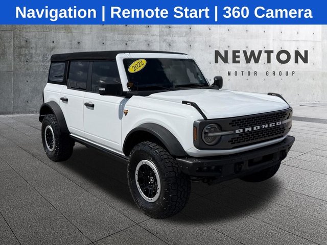 Pre-Owned 2022 Ford Bronco Badlands 4WD 4 Door SUV