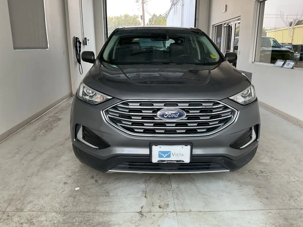 Used 2022 Gray Metallic Ford SEL image 2