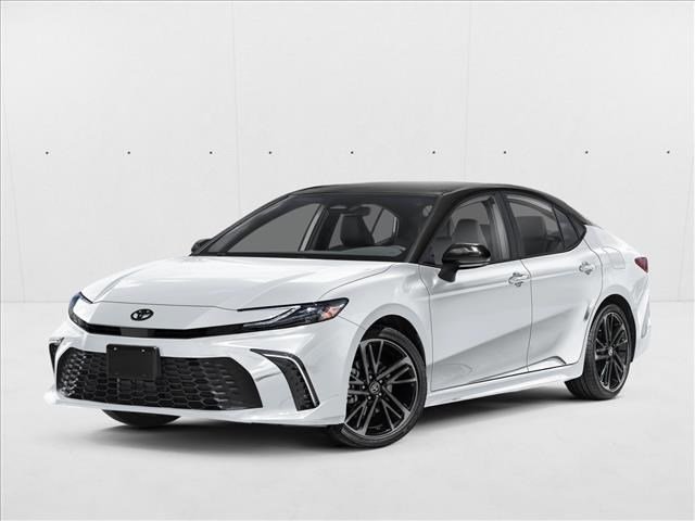 New 2026 Wind Chill Pearl with Midnight Black Metallic roof Toyota XSE image 1