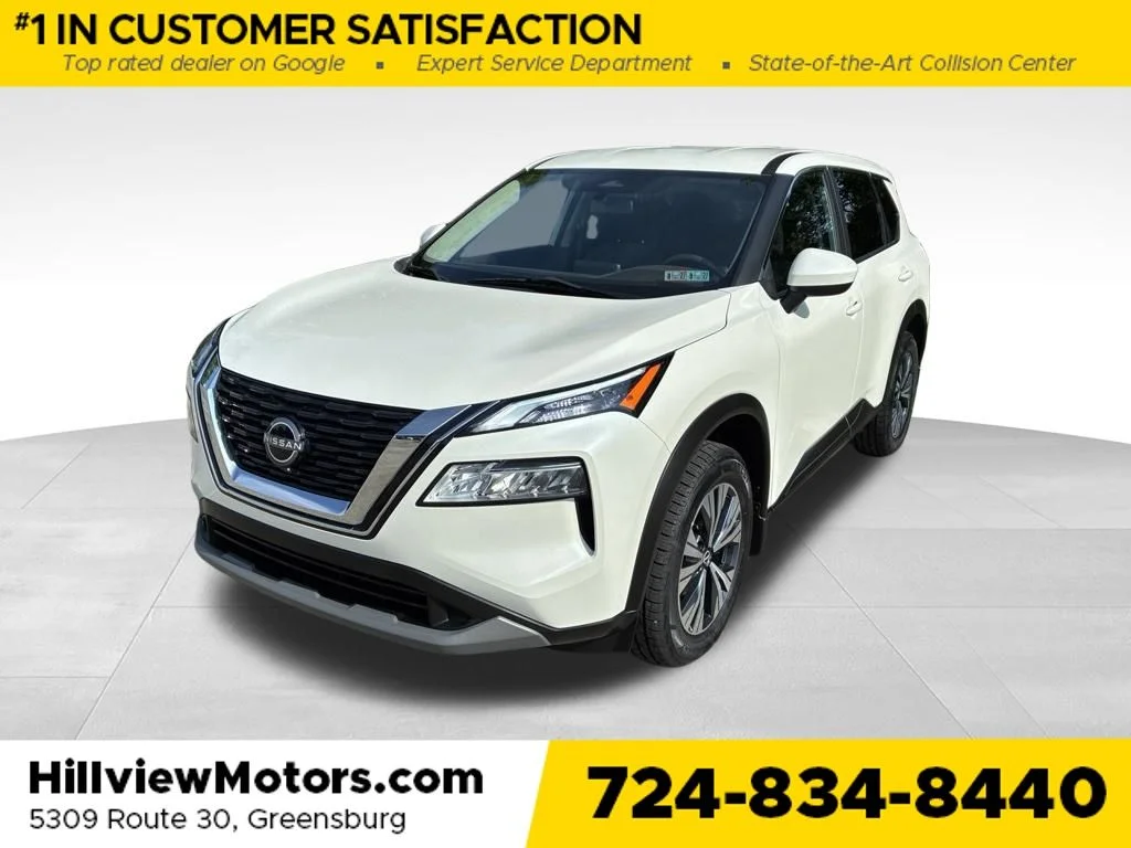 Used 2023 Pearl White Nissan SV image 1