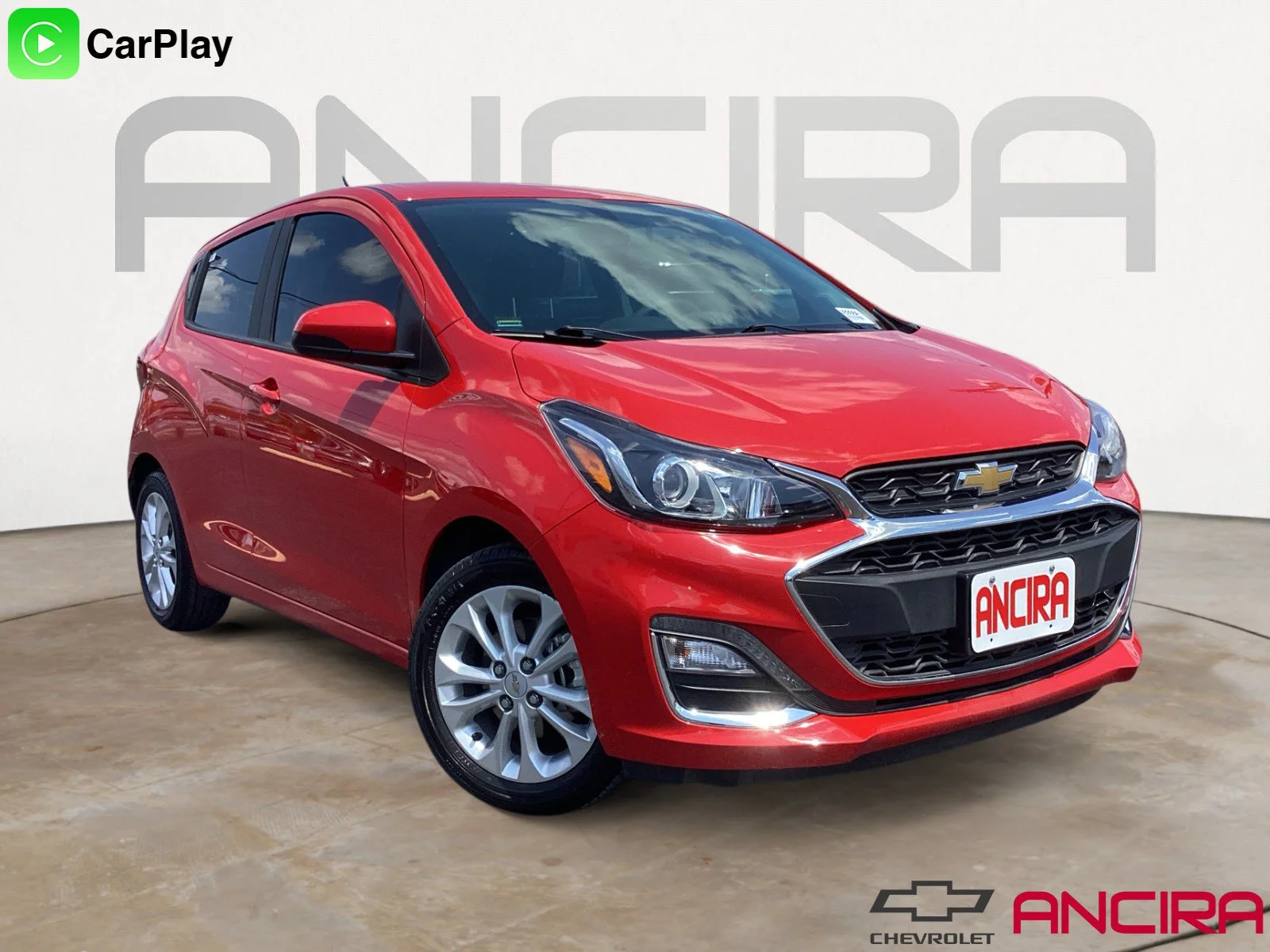 Certified Used 2021 Red Hot Chevrolet 1LT image 1