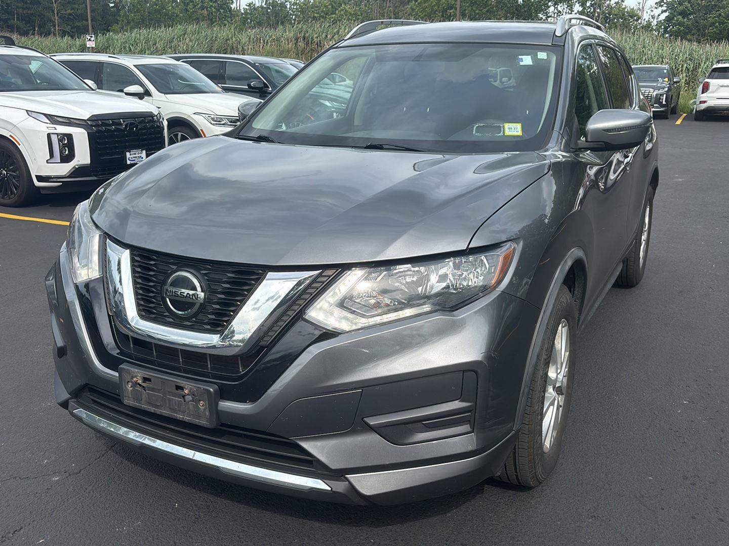 Used 2018 Gun Metallic Nissan SV image 3