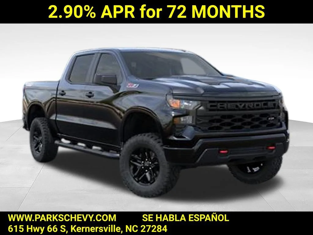 2026 Chevrolet Silverado 1500 Custom Trail Boss 4X4 Crew Cab Short Box's photo