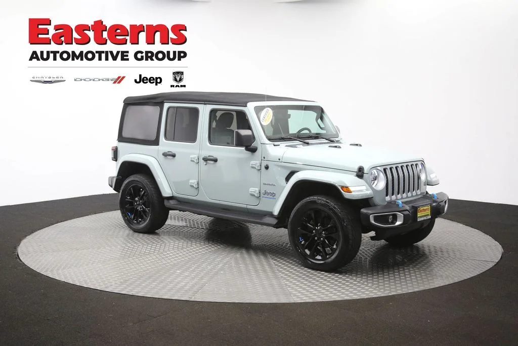 Used 2023 Gray Jeep Sahara 4xe image 47